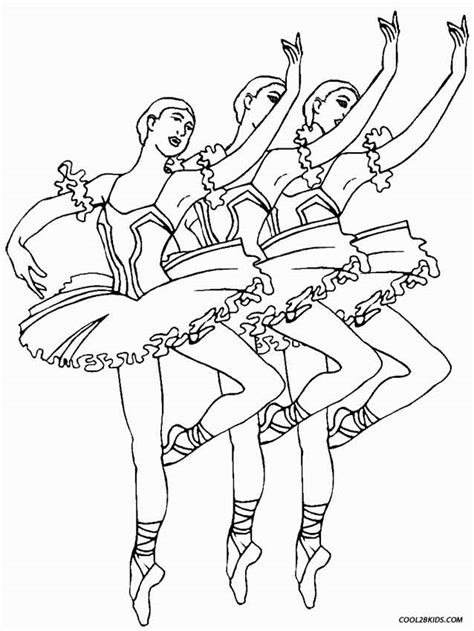 Printable Ballet Coloring Pages For Kids