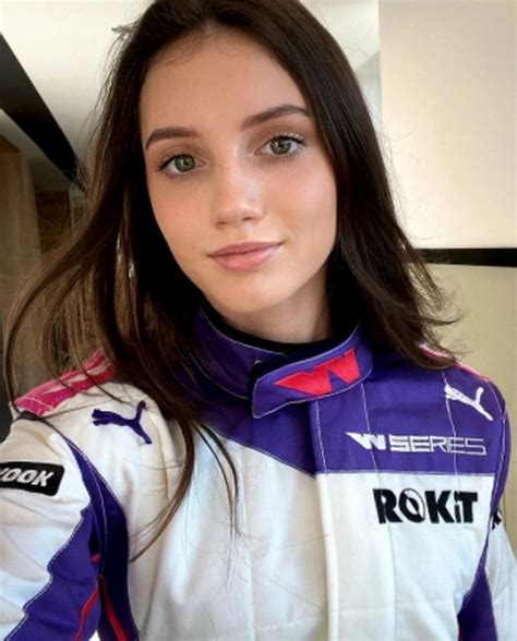 teen racing driver beams after being named among russia s hottest women daily star