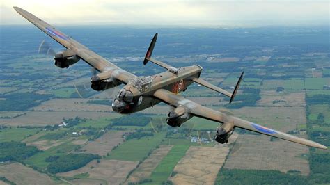 Military Avro Lancaster Hd Wallpaper