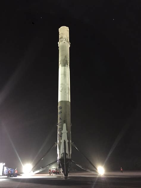 Spacex Falcon 9 First Stage At Landing Zone 1 The Planetary Society