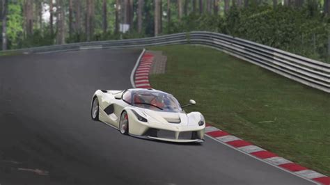 Assetto Corsa PS4 HotLap LaFerrari Nordschleife Onboard Replay