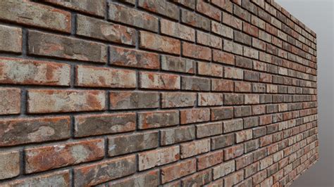 A domain wall is a gradual reorientation of individual moments across a finite distance. Grungy Brick Wall - Download Free 3D model by James Candy ...