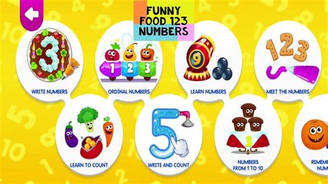 Numbers 1 To 10 Games For Toddlers Kindergarten Preschool Funny