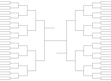 Completely Blank Only The Bracket Bracket Interbasket