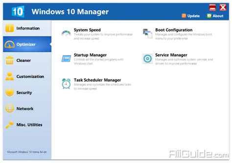 Windows 10 Manager 383 Full Version Optimize And Clean Up Windows 10