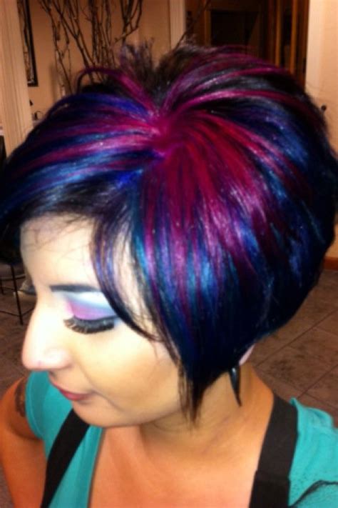 Dying my hair with pimpin purple by special effects. Makeup, Hair & Crafts: Vibrant Hair Color