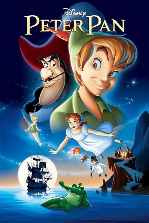 Póster De Peter Pan De Walt Disney Tamaño A4 Amazones Hogar