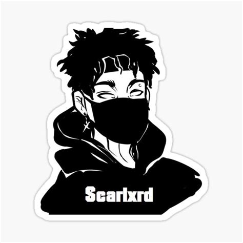Scarlxrd Hoodies Shirts And Much More Sticker For Sale By
