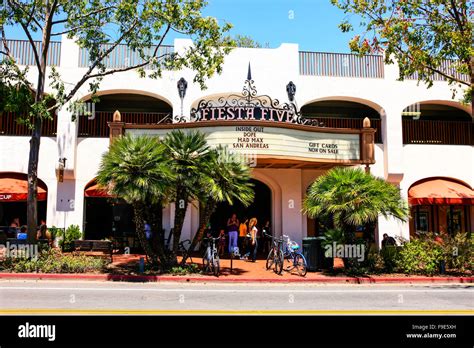 The Fiesta Five Theater On State Street In Downtown Santa Barbara Ca