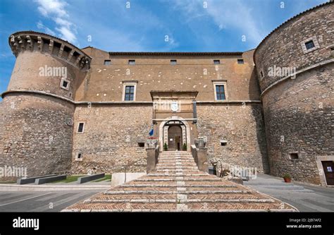 Alviano Medieval Castle Umbria Italy Stock Photo Alamy