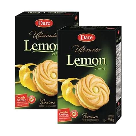 Dare Ultimate Lemon Creme Cookies 2 Pack 290g Per Box Lazada Ph