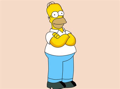 Dessin Homer Simpson