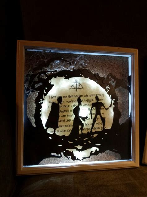 Harry Potter Shadow Box SVG
