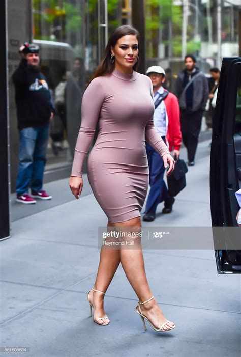 News Photo Model Ashley Graham Is Seen Walking In Midtown On Curvy