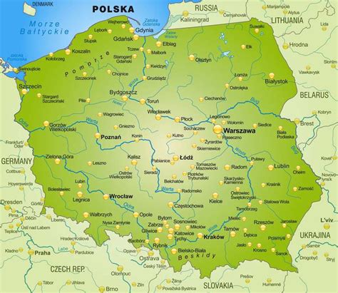Mapa Polski Epuzzle Photo Puzzle