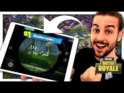 Fortnite for ios is one of the most successful mobile games ever released. TOP 1 SUR IPAD ! FORTNITE MOBILE FR - YouTube