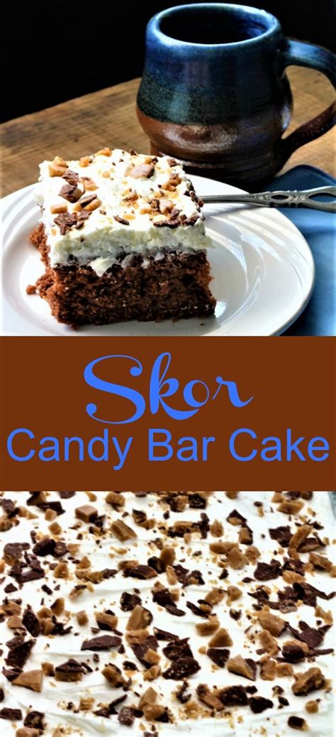 Skor Candy Bar Cake Is Light And Fluffy This Is Not Your Regular Skor Cake Because It Doesn T