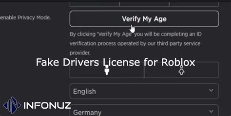 Fake Drivers License For Roblox Infonuz