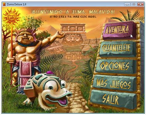 Un completo directorio de juegos de estrategia, arcade, puzzle, etc. Zuma Deluxe 1.0 - Descargar para PC Gratis