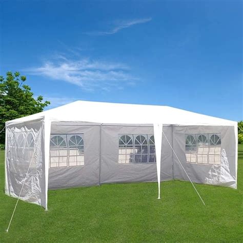 Quictent 10 X 20 White Outdoor Canopy Party Wedding Tent