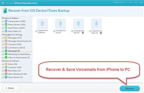 They will be organized automatically by date. How to Save & Recover Voicemails from iPhone to Computer