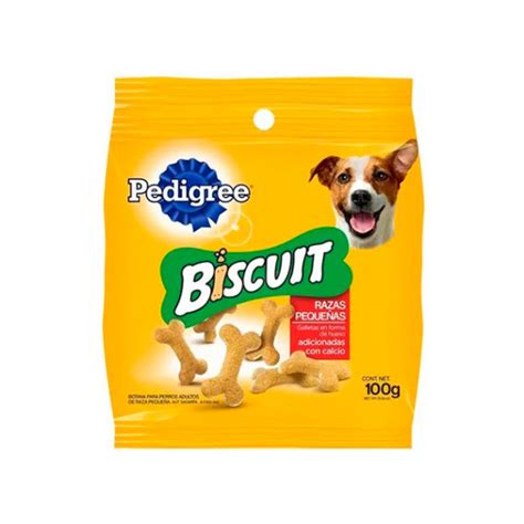Snack Biscuit Adulto Razas Pequeñas 100g Pedigree Catu Supermercado