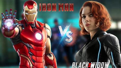 Iron Man X Black Widow For First And Final Time Youtube