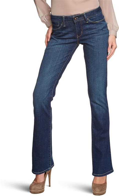 Levis® Damen Jeans Bold Curve Skinny Bootcut Normale Leibhöhe 05806 Gr 2532 Blau Blue