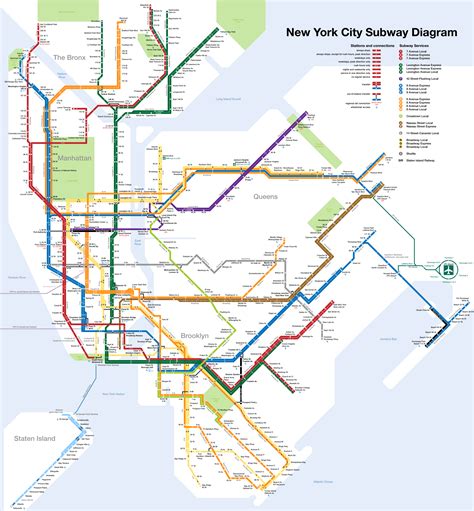 Arriba Foto Mapa Del Metro De Nueva York Alta Definici N Completa K K