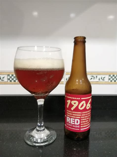 Cerveza 1906 Red Vintage