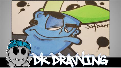 How To Draw My New Graffiti Character Part 5 Youtube