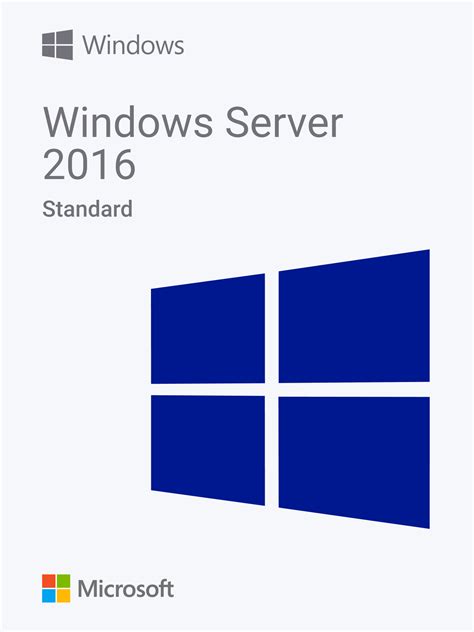 Купить ключ активации Microsoft Windows Server 2016 Standard