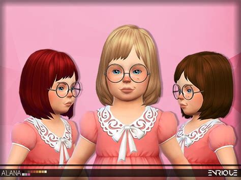 New Mesh Found In Tsr Category Sims 4 Female Hairstyles Sims 4