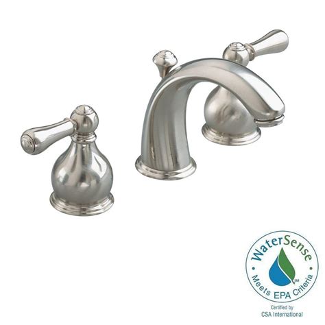While the american standard outreach is much like any other lavatory faucet, it does have two features which make it unique. American Standard Williamsburg 8 in. Widespread 2-Handle ...