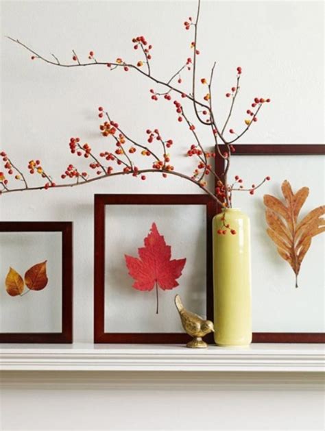 25 Adorable Diy Autumn Inspired Decoration Ideas With Leaves