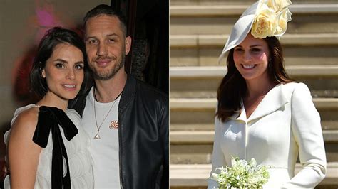 Tom Hardys Wife Charlotte Riley Disappointed She Didnt Talk To Kate