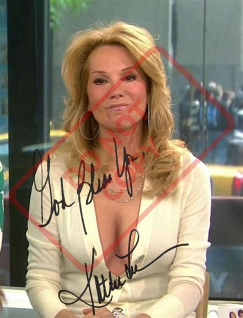 Kathie Lee Ford Sexy 85x11 Autographed Signed Reprint Etsy
