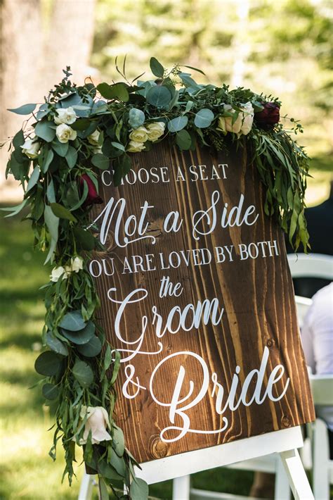 Cute Memorable Wedding Signs Wedding Signs Outdoor Wedding Signs