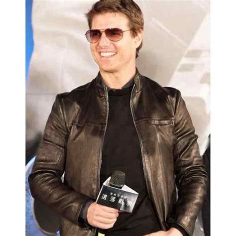 Oblivion Movie Taiwan Premiere Tom Cruise Leather Jacket Available For