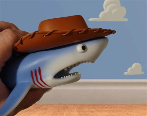Mr Shark Toy Story Etsy