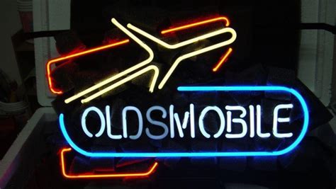 Oldsmobile Auto Neon Sign Diy Neon Signs