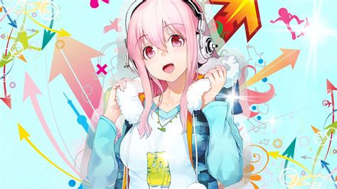 Super Sonico Anime Anime Girls Big Boobs Wallpapers Hd