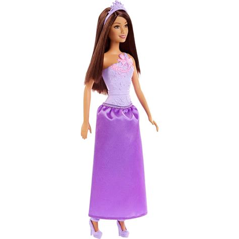 Barbie Teresa Princess Doll In Purple Gown With Pink Bow