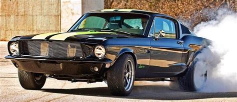All Electric 1968 Mustang Fastback Super Muscle Car With 1000hp Ford