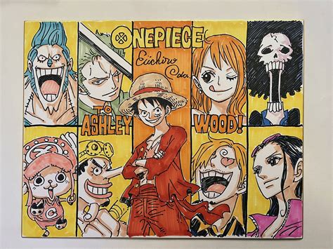 ONE PIECE Eiichiro Oda In Ashley Wood S Manga Comic Art Gallery Room