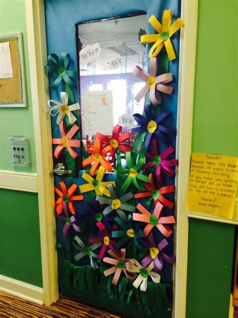 Pin On Preschool Teaching Ideas Spring Door Decoration Door