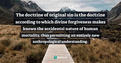 The Doctrine Of Original Sin Is The Doctrine According To Which Divine