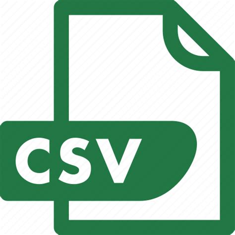 Csv File Plano Icon