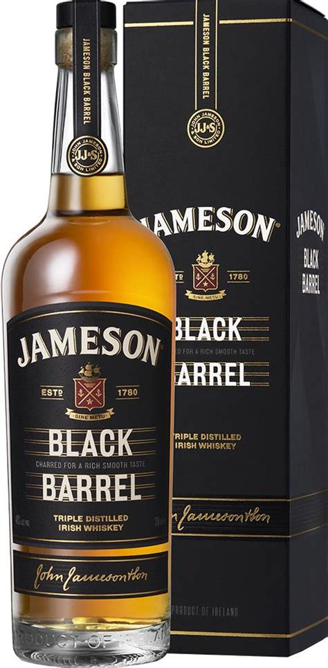 Jameson Black Barrel Triple Distilled Irish Whiskey 700ml Buy Nz