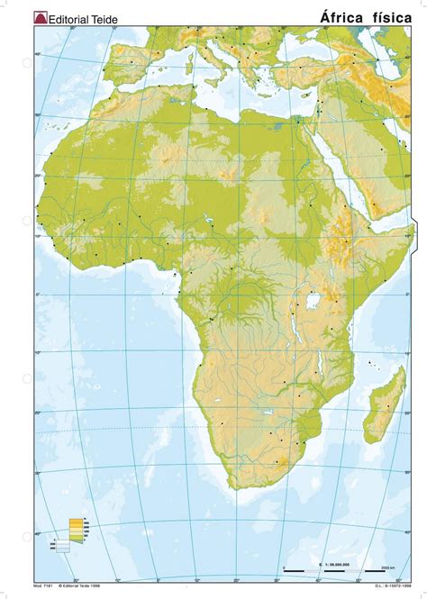 Mapa Mudo Africa Politico Para Imprimir